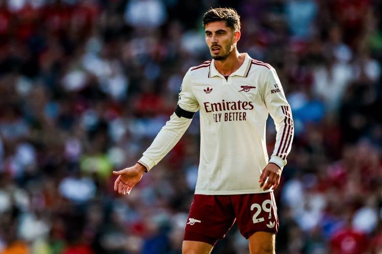 阿森纳官方：哈弗茨膝盖小手术成功，已开始恢复训练